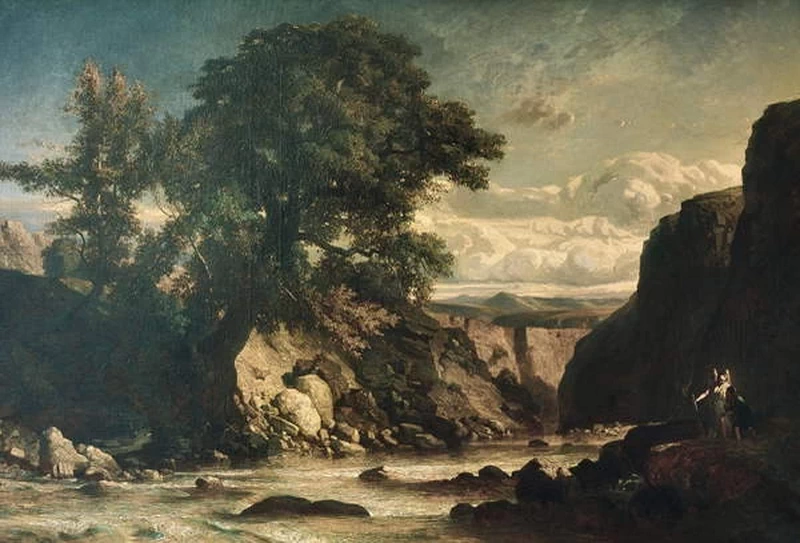 Paesaggio con Tobia e l'angelo
